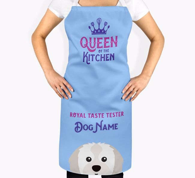 Queen of the Kitchen: Personalized {breedFullName} Apron